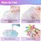 LET'S RESIN Christmas Snowflake Silicone Epoxy Molds, 6 Pcs Varying Sizes, 3D Crystal Resin Ornament Molds for Tree & Car Decoration, Keychain